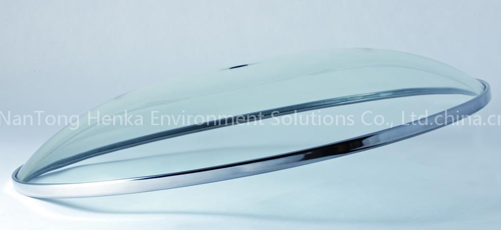high dome lid with flat top