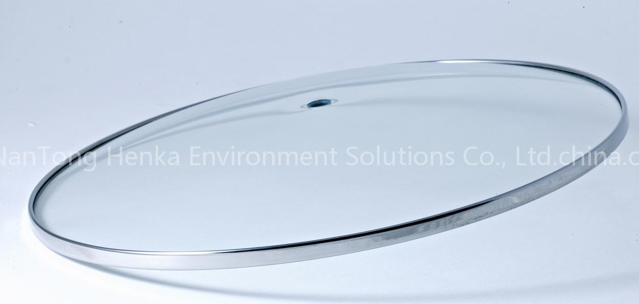 c-type tempered glass lid- round lid
