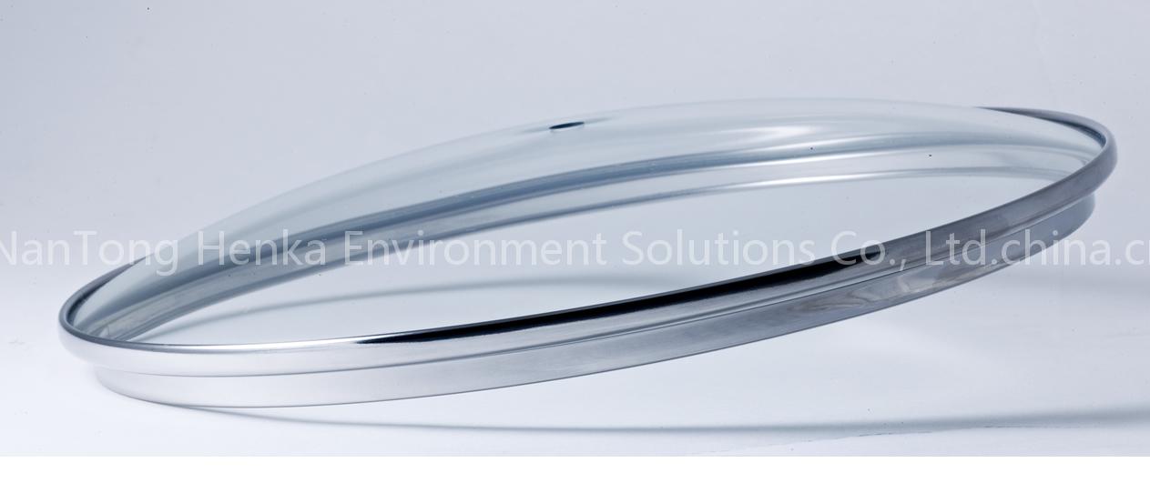 t-type tempered glass lid- round lid