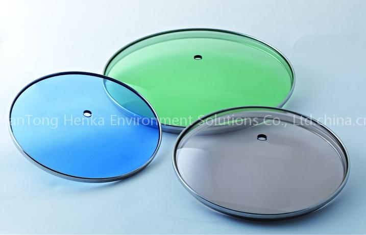 tempered glass lid-color lid