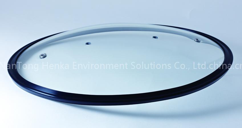oval lid with silicone ring B