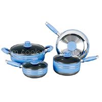 Aluminum non-stick cookware set