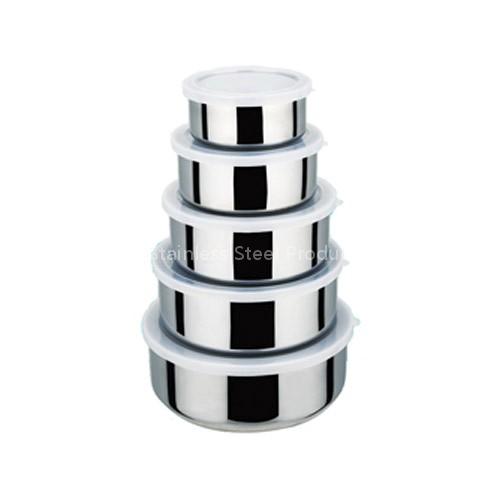 stainless steel fresh bowl