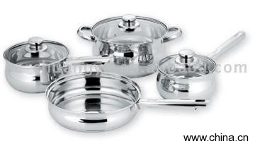 7pcs Stainless Steel Cookware Set