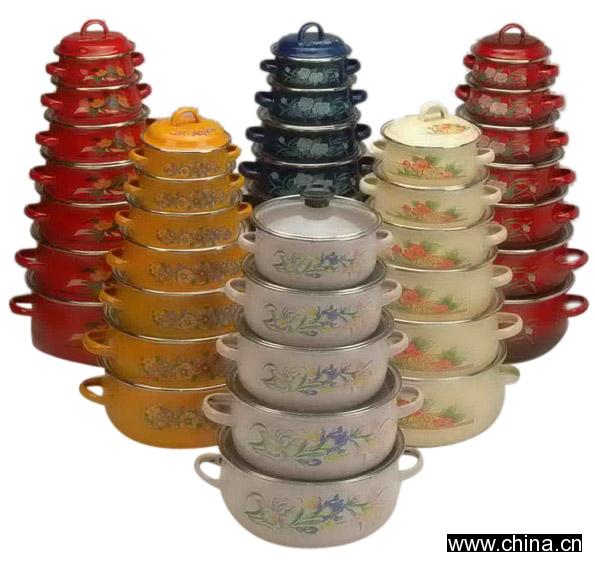 Enamel Casserole