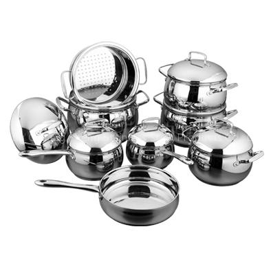 stainless steel cookware set