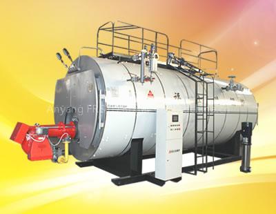 horizontal oil steam boiler