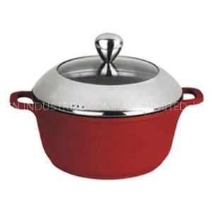 Cast aluminum casserole