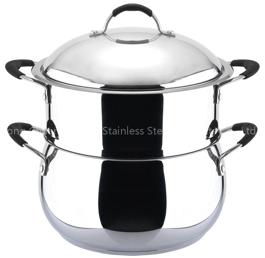 stainless steel steamer pot