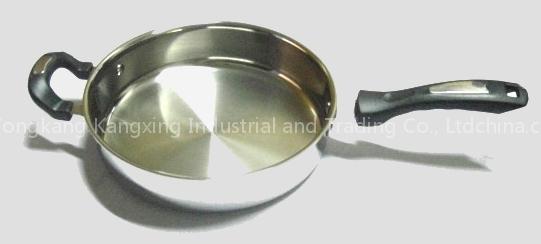 Tri-Ply Stainless Steel Frying Pan