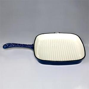 Enameled Cast Iron Grill Pan