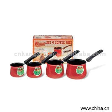 4pc Coffee Kettle Set