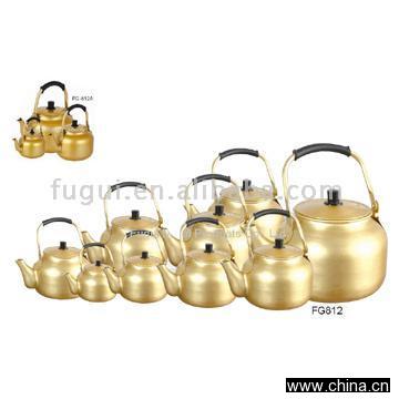 Golden Aluminum Tea Kettle