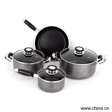 7pcs Aluminum Cookware Set