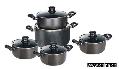 10Pc Saucepan Set
