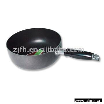 Saucepan with Plastic Powder Painting