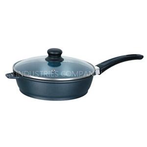Forged Cast Aluminum Covered Saute Pan