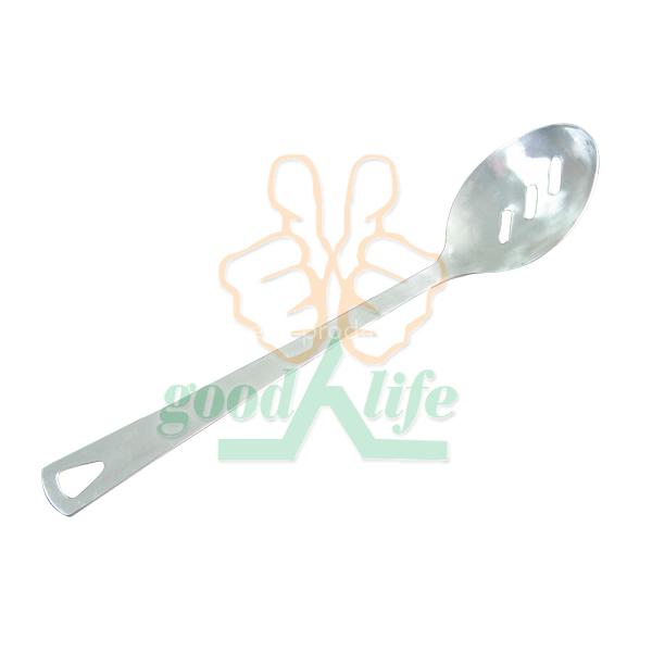 Spoon with holes