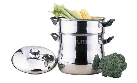 YUZE stockpot with steamer/ pasta insert