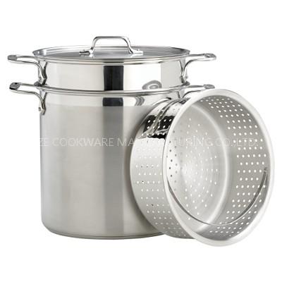 YUZE pasta cooker, pasta pot, spaghetti cooker -stainless steel