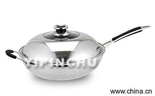 Tri-Ply Stainless Steel Wok