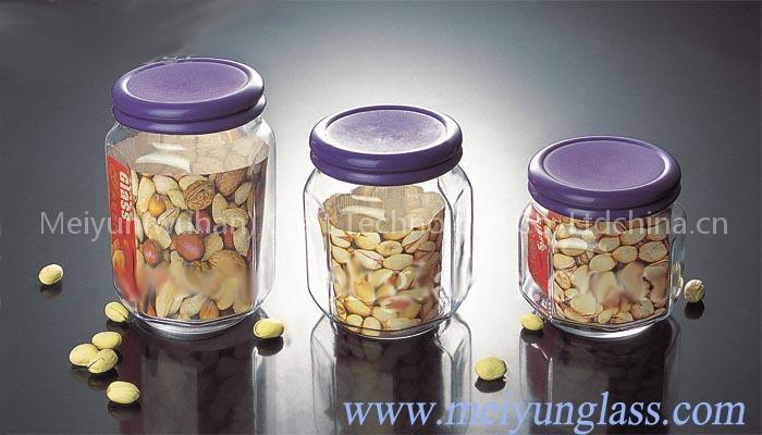 glass food jar