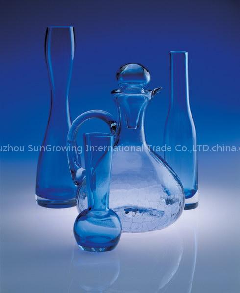 glass bottles