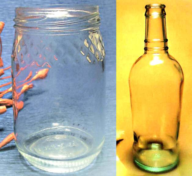 Iran (Islamic Republic of) Glass Jar & Bottle