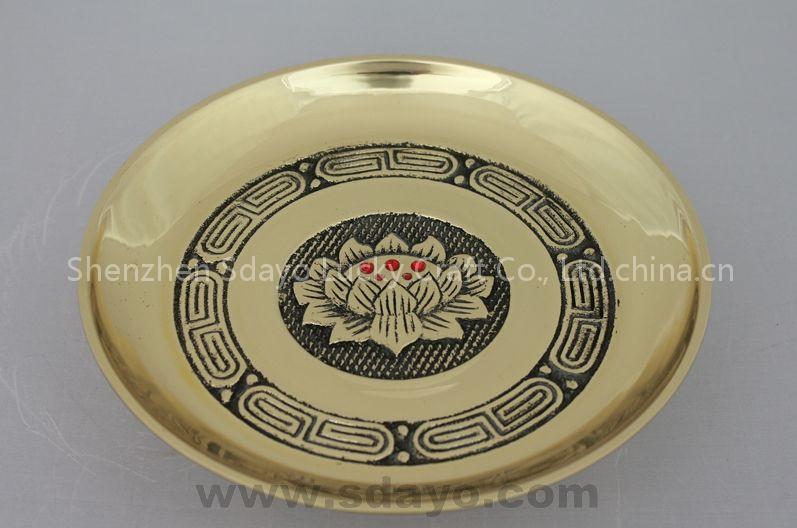 bronze lotus candy dish,lotus fruit tray