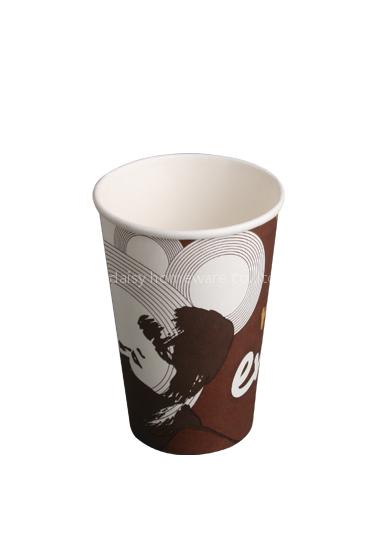 single wall hot drink paper cup