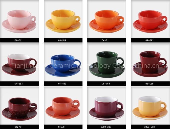 porcelain cup and saucers