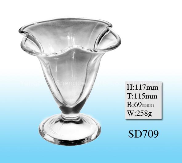 Glass Ice Cream Cup