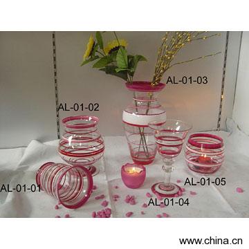 Hand Painted Vases