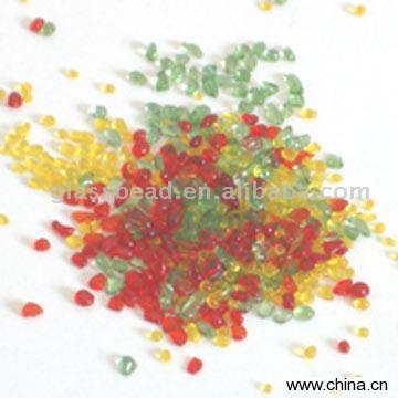 Glass Bead with Color