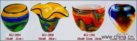 glass vase