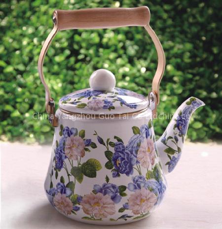 TK45S Enamel Teapot