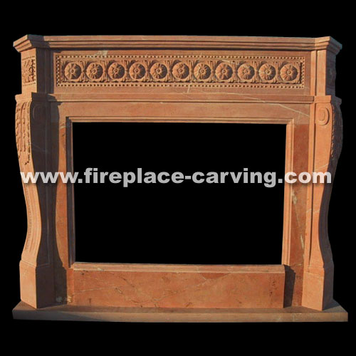 Marble Fireplace Mantels (O-FP001)