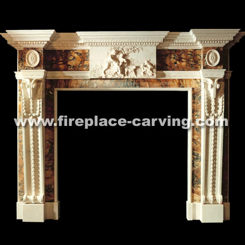 European Stone / Marble Fireplaces (E-FP031)