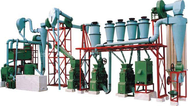 wheat flour milling machine, flour milling line, flour grinding line, flour milling machine