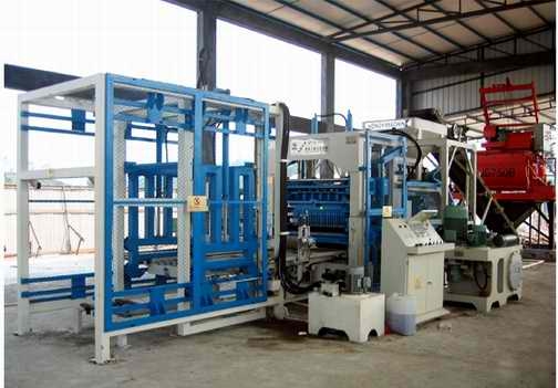 BLOCK AND PAVER MAKING MACHINE