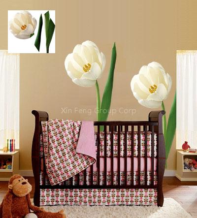 Flower sticker