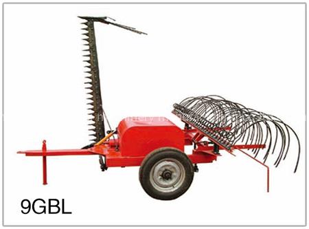 mower and rake
