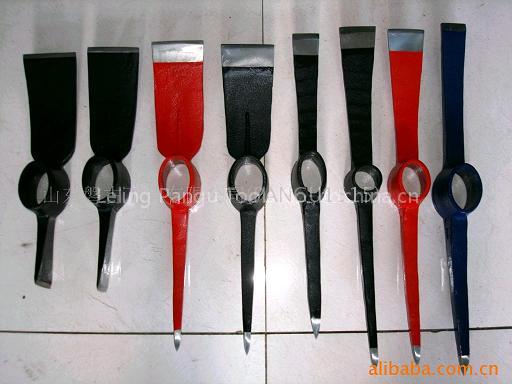 pick head, pick handle, axe etc