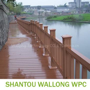 WPC fence, WPC railing, WPC handrail