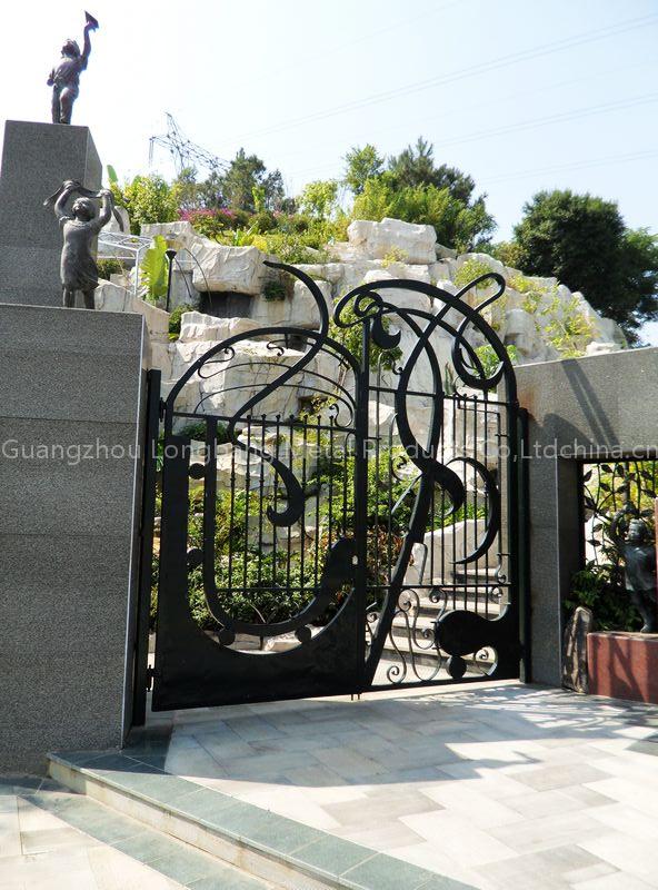 wrought iron gate