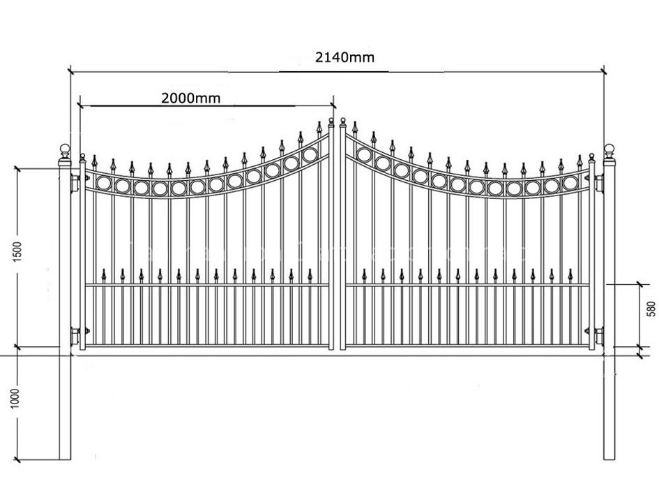 Iron Gate, sliding Gate,driveway gate, metal gate