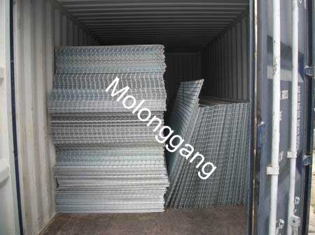 galvanized welded mesh panel, panel fence, garden fence