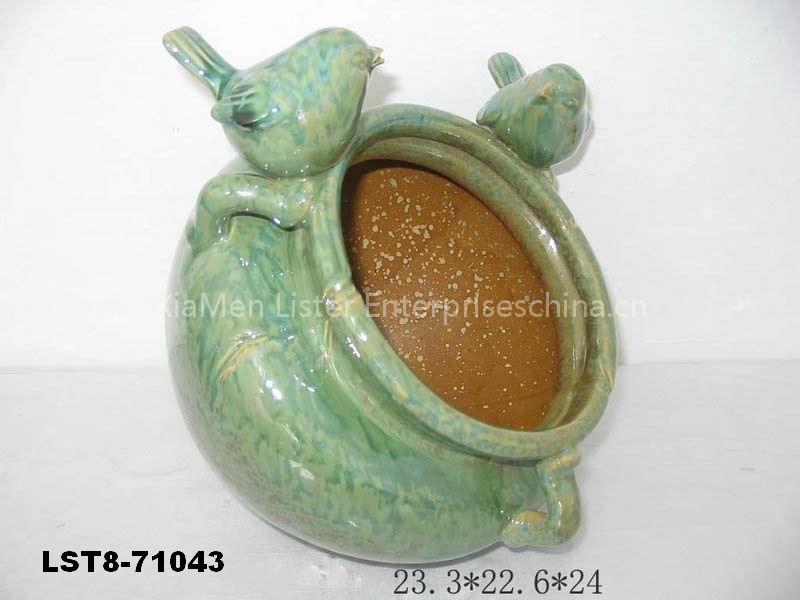 ceramic flower pot