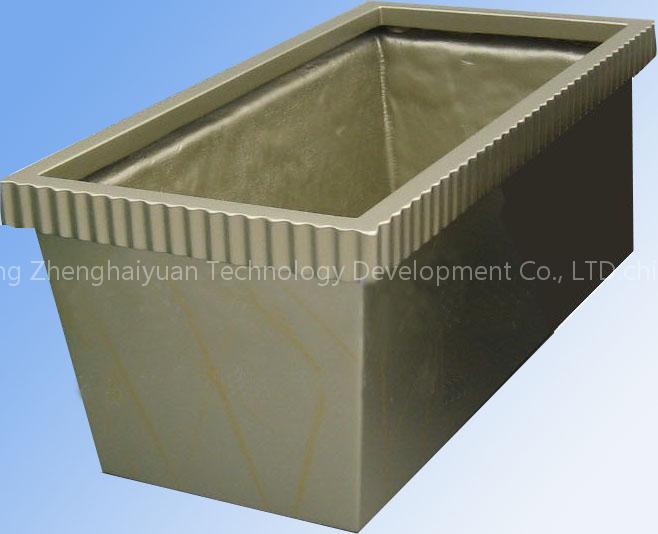 Rectangle fiberglass flower box