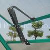 Automatic window opener for greenhouse